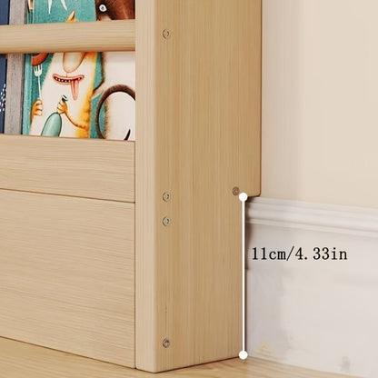 Wall-Mounted Narrow Bookshelf, Freestanding Bookcase for Organized Everyday Storage detail image - detail view 6