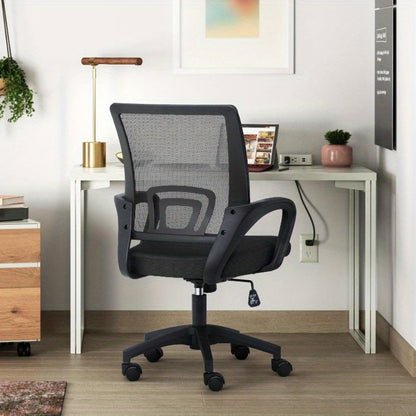 Wide Office Chair with Adjustable Height and Lumbar Support for Home Office detail image - detail view 15