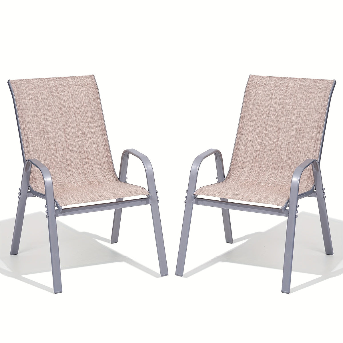 Outdoor Chair shown in the Beige, 2pcs option