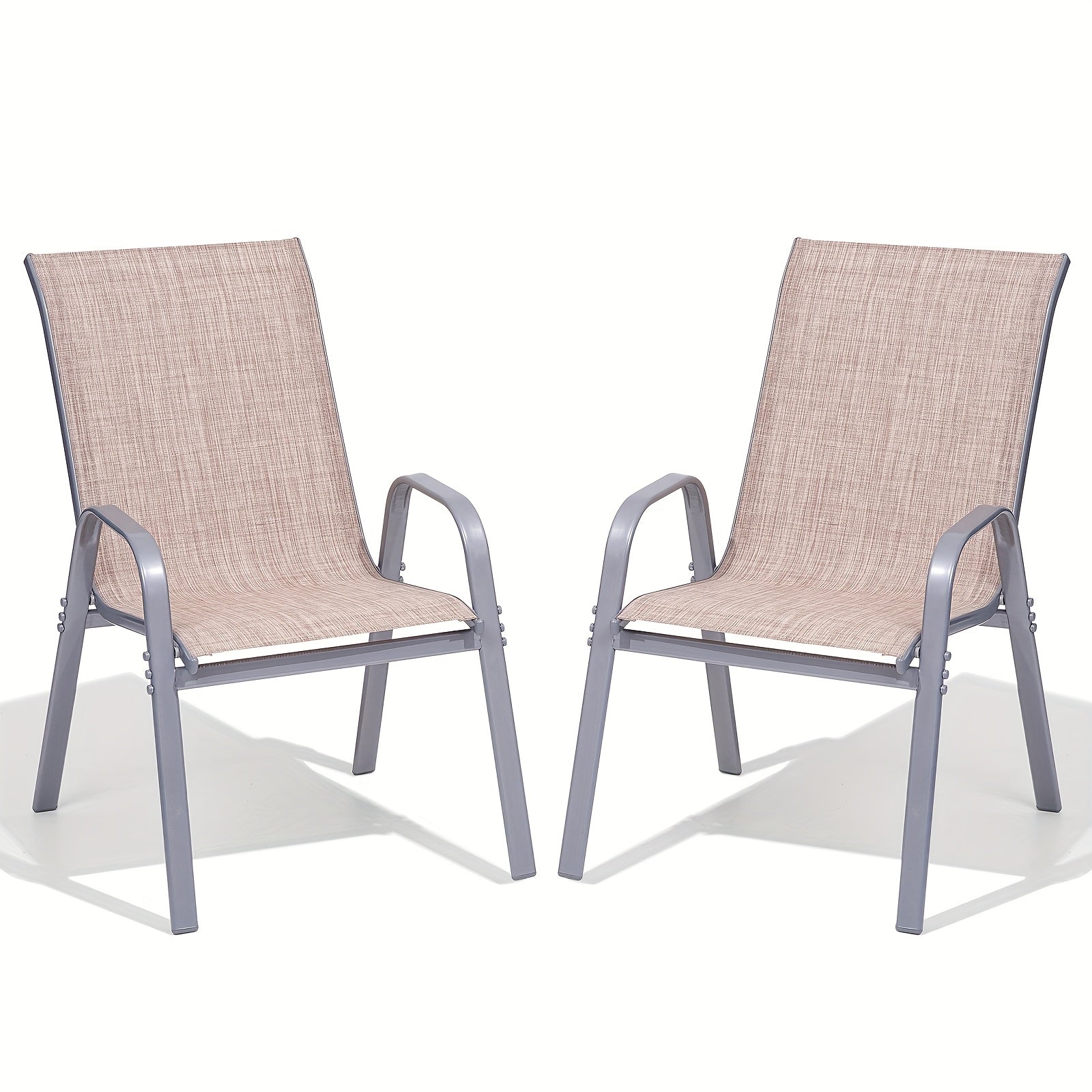 Outdoor Chair shown in the Beige, 2pcs option