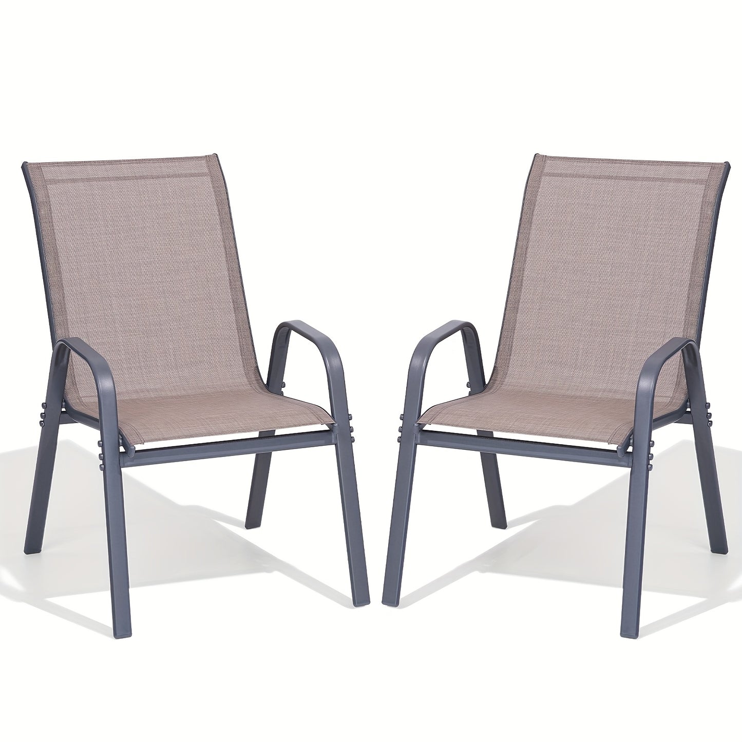 Outdoor Chair shown in the Brown, 2pcs option